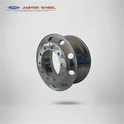 24,5 × 8,25 inch gesmede vrachtwagenaluminium wielen met PCD 285,75 mm en 10 boutgaten velgen